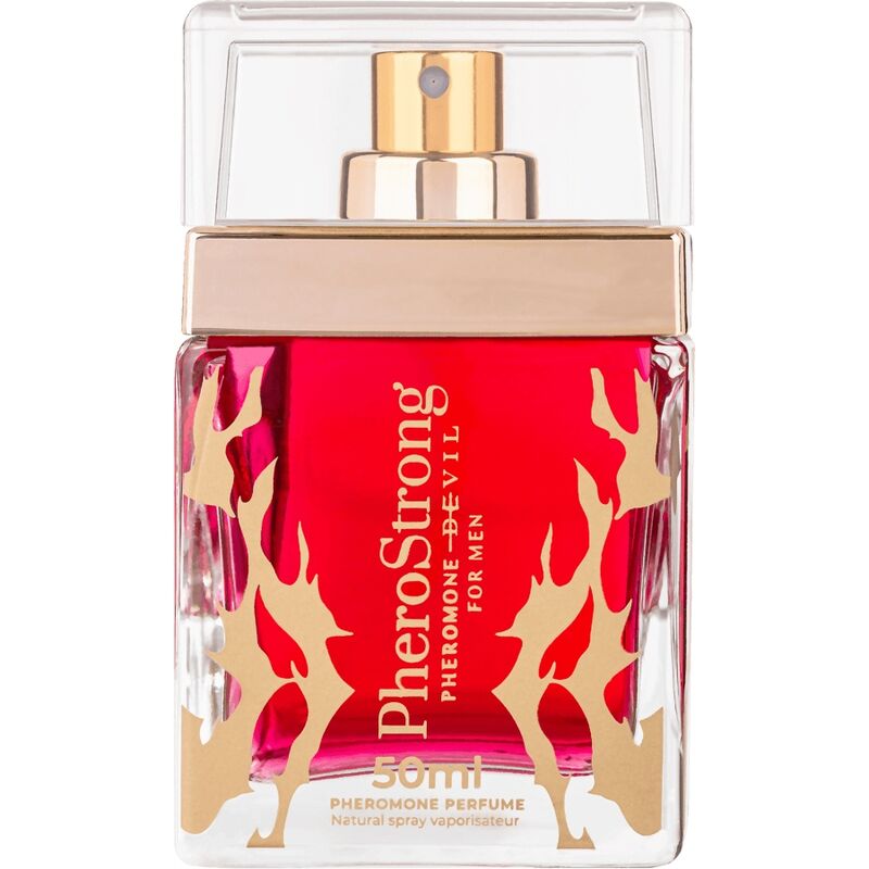 PHEROSTRONG - PERFUME CON FEROMONAS DEVIL PARA HOMBRE 50 ML - Imagen 2