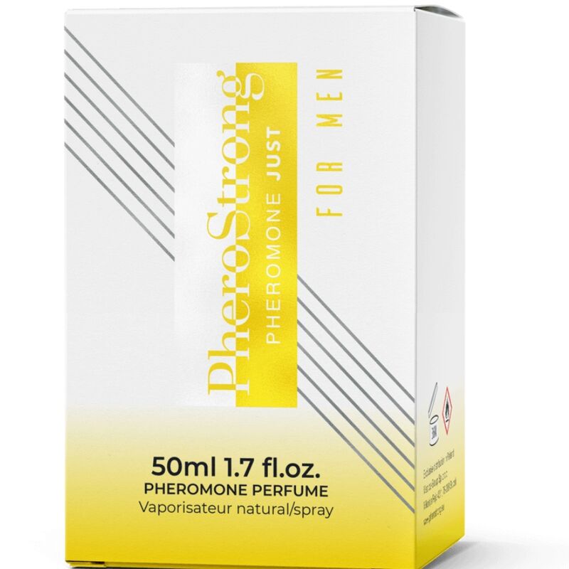 PHEROSTRONG - PERFUME CON FEROMONAS JUST PARA HOMBRE 50 ML - Imagen 2