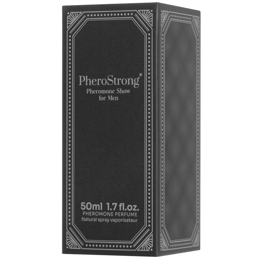PHEROSTRONG - PERFUME CON FEROMONAS SHOW PARA HOMBRE 50 ML - Imagen 3